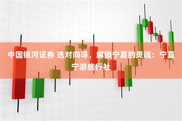 中国银河证券 选对向导，解锁宁夏的灵魂：宁夏宁游旅行社