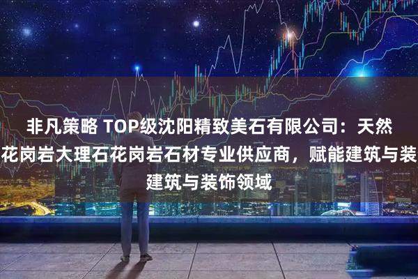 非凡策略 TOP级沈阳精致美石有限公司:天然大理石花岗岩大理石花岗岩石材专业供应商,赋能建筑与装饰领域